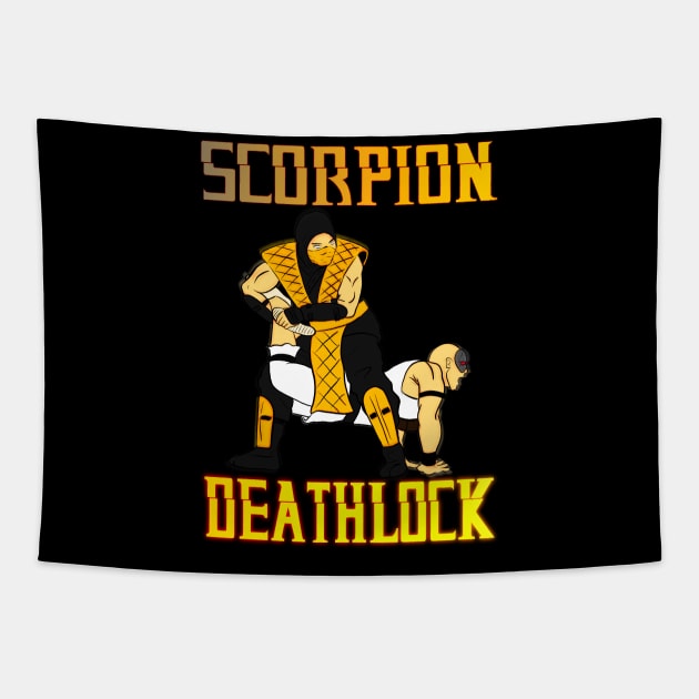 Scorpion Deathlock Tapestry by ra7ar