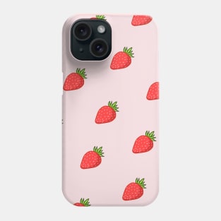 Cute little strawberries <3 Phone Case