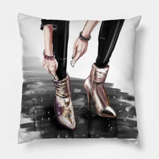 Fashion boots Pillow