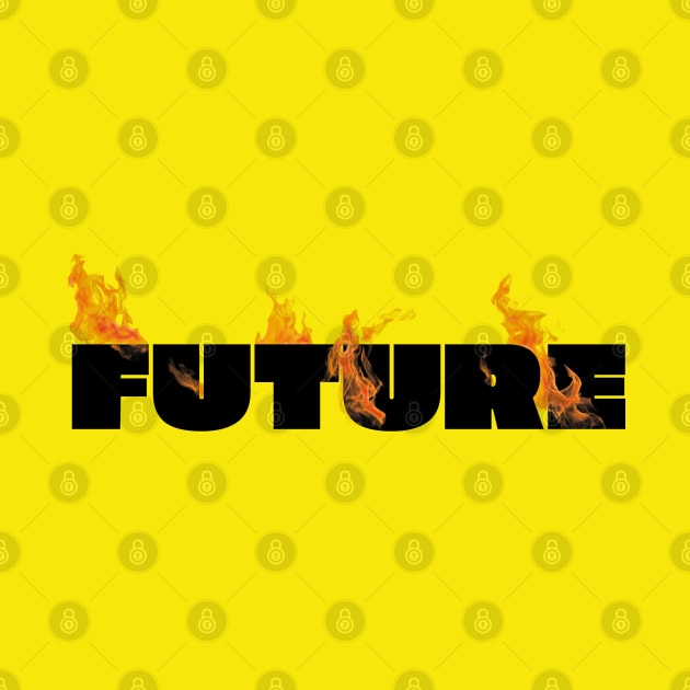 Burning Future (Black) by daparacami