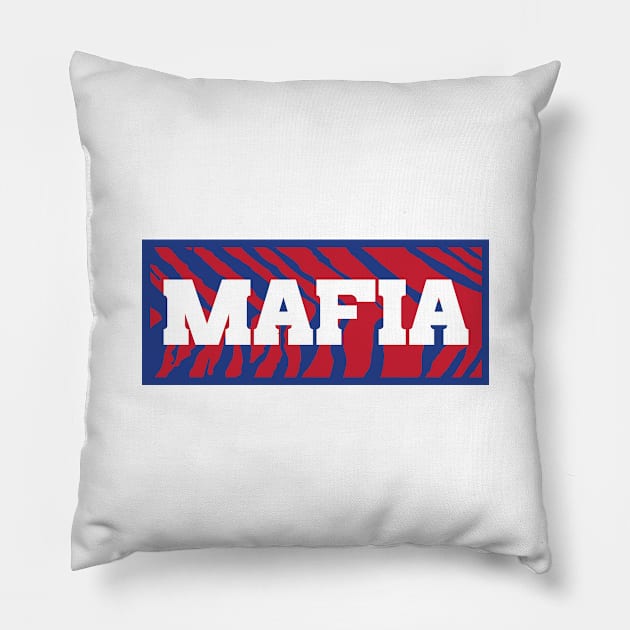 Mafia Box - White Pillow by KFig21