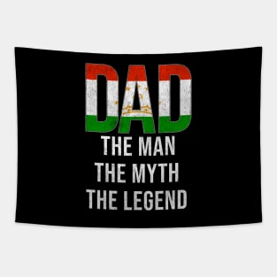 Tajikistani Dad The Man The Myth The Legend - Gift for Tajikistani Dad With Roots From Tajikistani Tapestry