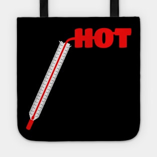 I am HOT, thermometer Edit Tote