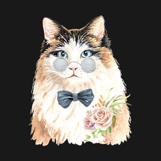 Handsome Male Cat T-Shirt
