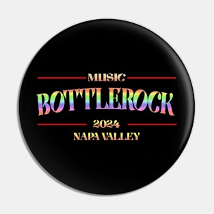 Bottle Rock Festival T shirt Pin