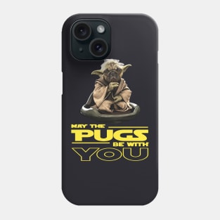 May The Pugs Be With You Film Cartoon Scare Anime Daughter Phone Case