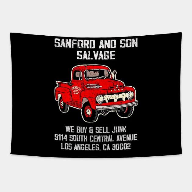 Graphic The Car Sanford Movie Tapestry by Cierra Bauch