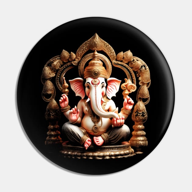 Ganapati Ganesh Chaturthi Hindu Elephant God Photo Pin by Ravenglow