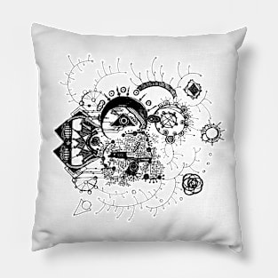 n17: vibrant recurring dream Pillow