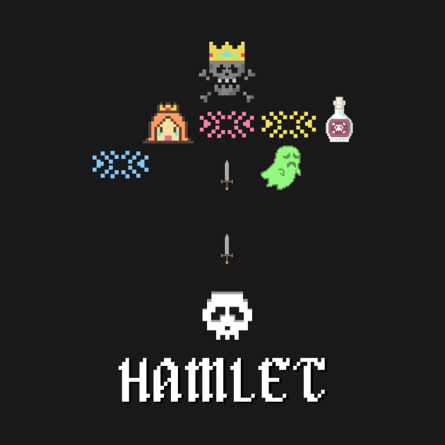 Disover Hamlet - Space Invaders - T-Shirt