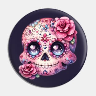 Little Cuties - Calavera de Azúcar Gordita Pin