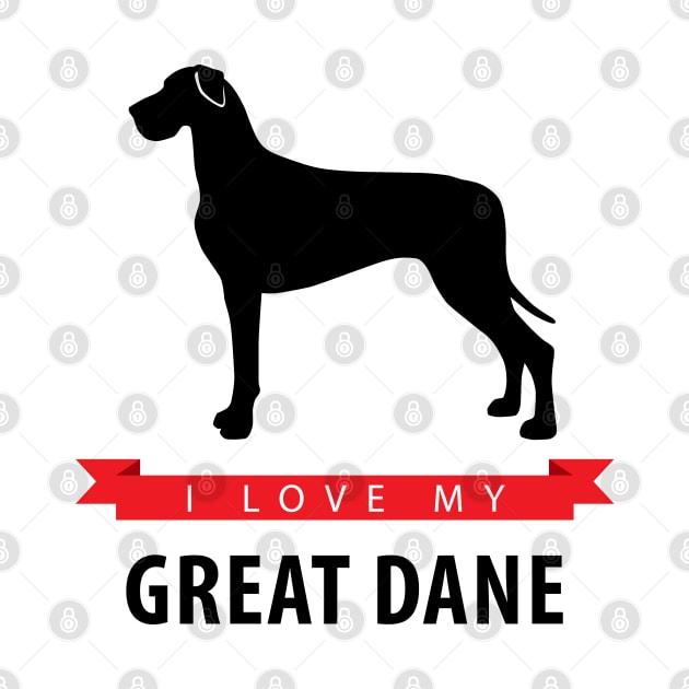 I Love My Great Dane by millersye