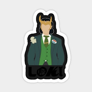 God of mischief for president Magnet