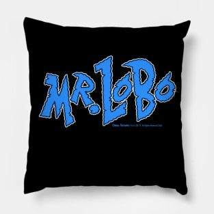 Mr. Lobo logo Pillow