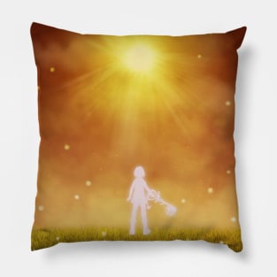 Thinking Of You, Wherever You Are Pillow