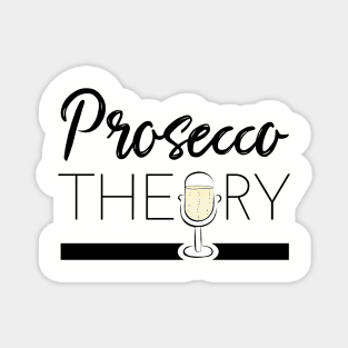 Prosecco Theory Logo (black) Magnet