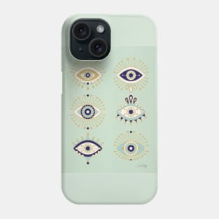 evil eyes Phone Case