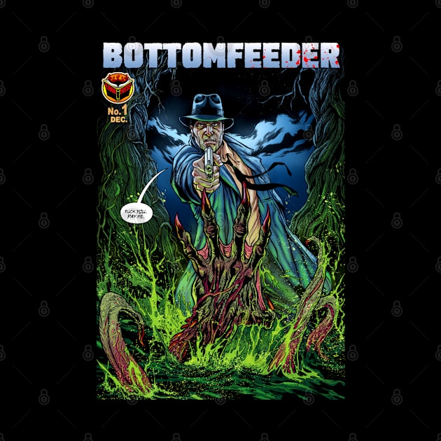 Bottomfeeder Issue #1 Sleeve Cover Art by EibonPress