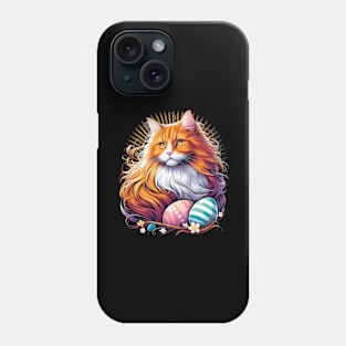 Magnificent Ginger Easter Vintage Retro Anime Cat Phone Case