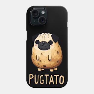 Pugtato Pug Potato Dog Humor Phone Case