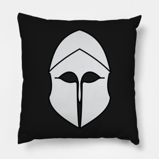 Corinthian helmet (silver) Pillow