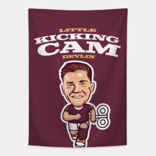 Kicking Cam Devlin Tapestry