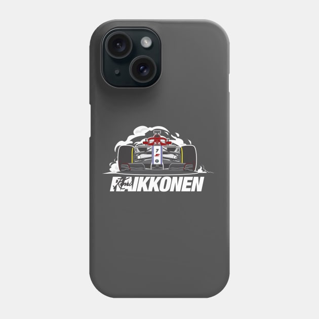 Kimi Raikkonen Phone Case by jaybeetee