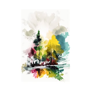 Abstract Landscape T-Shirt