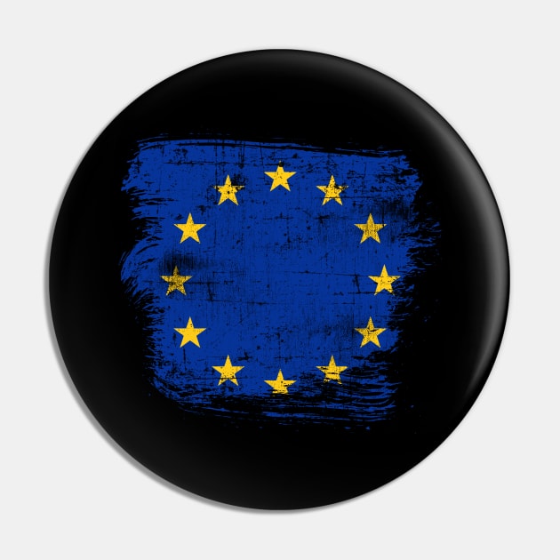 EU Europe Flag Pin by Teeladen