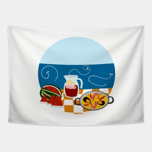 Beach Bar Tapestry