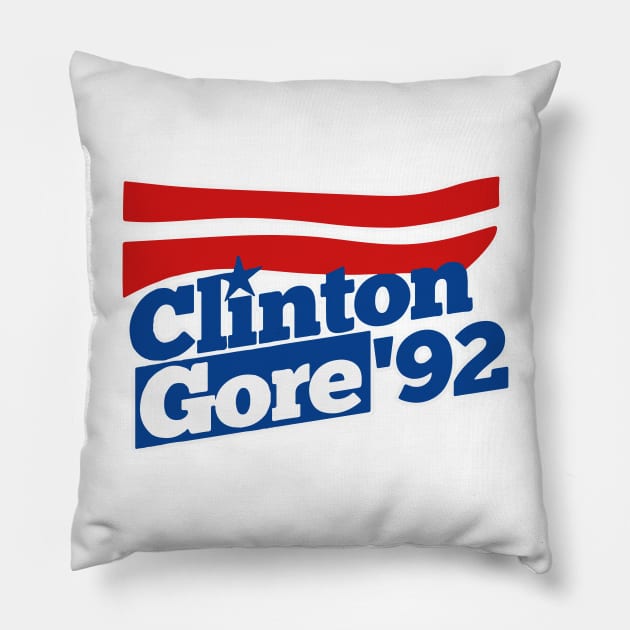 Clinton GORE 92 Pillow by CF.LAB.DESIGN