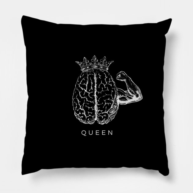 Queen - Brain Bulk Gym Pillow by By Brain Bulk