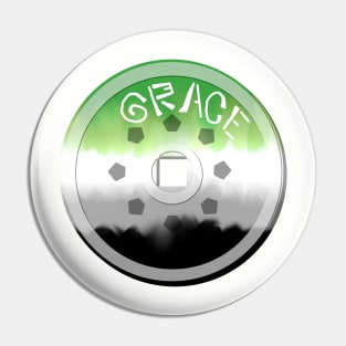 Grace Token - Aro Pride Pin