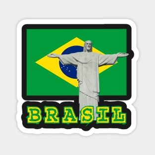 Brazil Brasil Cristo Corcovado Hispanic Spanish Teacher Food Culture Magnet