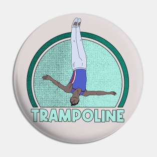 Trampoline Gymnastics Pin