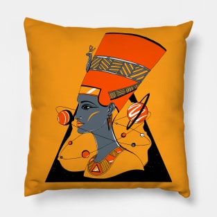 Orangrey Nefertiti and The Stars Pillow