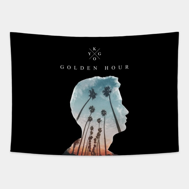 K Y G O - Golden Hour (White) Tapestry by zoeyha