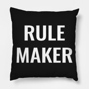 Rule Maker Pillow