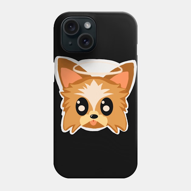 Blessed The Yorkie Phone Case by Ninialex