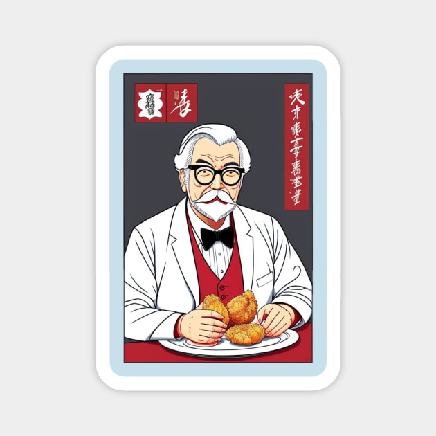 Asian KFC Magnet by Jason's Finery