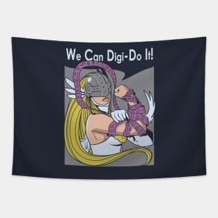 Angewomon the Riveter Tapestry