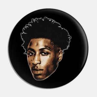 Young Boy Big Face Pin