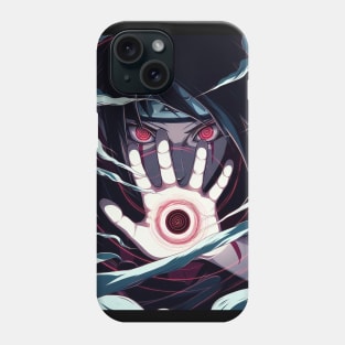 Itachi casting genjutsu Phone Case