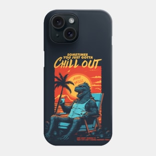 Godzilla: Chill Out Phone Case