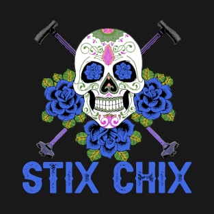 STIX CHIX BLUE T-Shirt