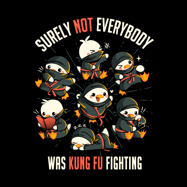 Surely Not Everybody Was Kung Fu Fighting Duck Ninja by Tobe Fonseca by Tobe_Fonseca