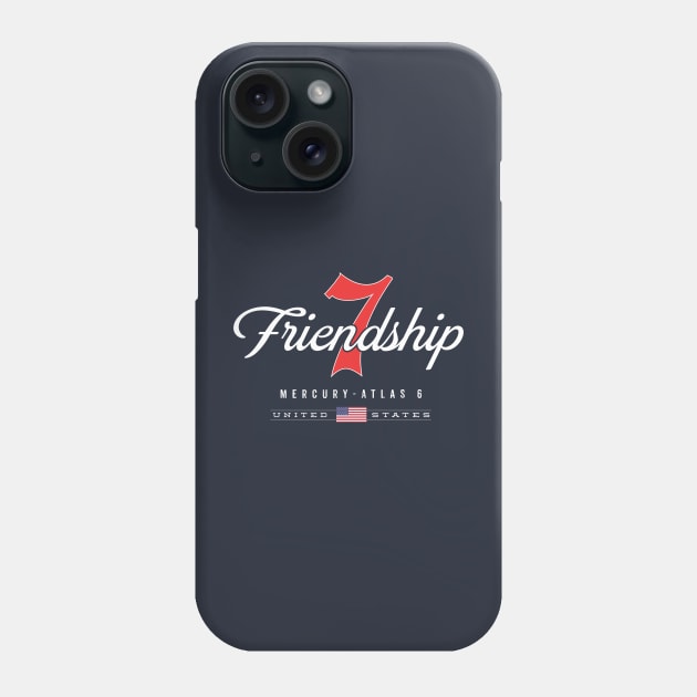 Friendship 7 Phone Case by MindsparkCreative