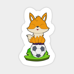 Fox Soccer player Soccer Magnet