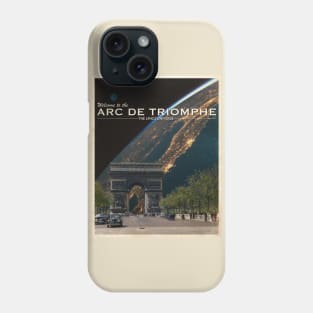 ARC DE TRIOMPHE POSTCARD. Phone Case