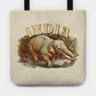 India Wildlife - Indian Elephant Tote